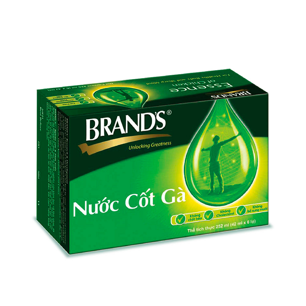 Combo 5 Nước cốt gà BRAND'S Vị Truyền Thống (42 ml x 30 lọ)