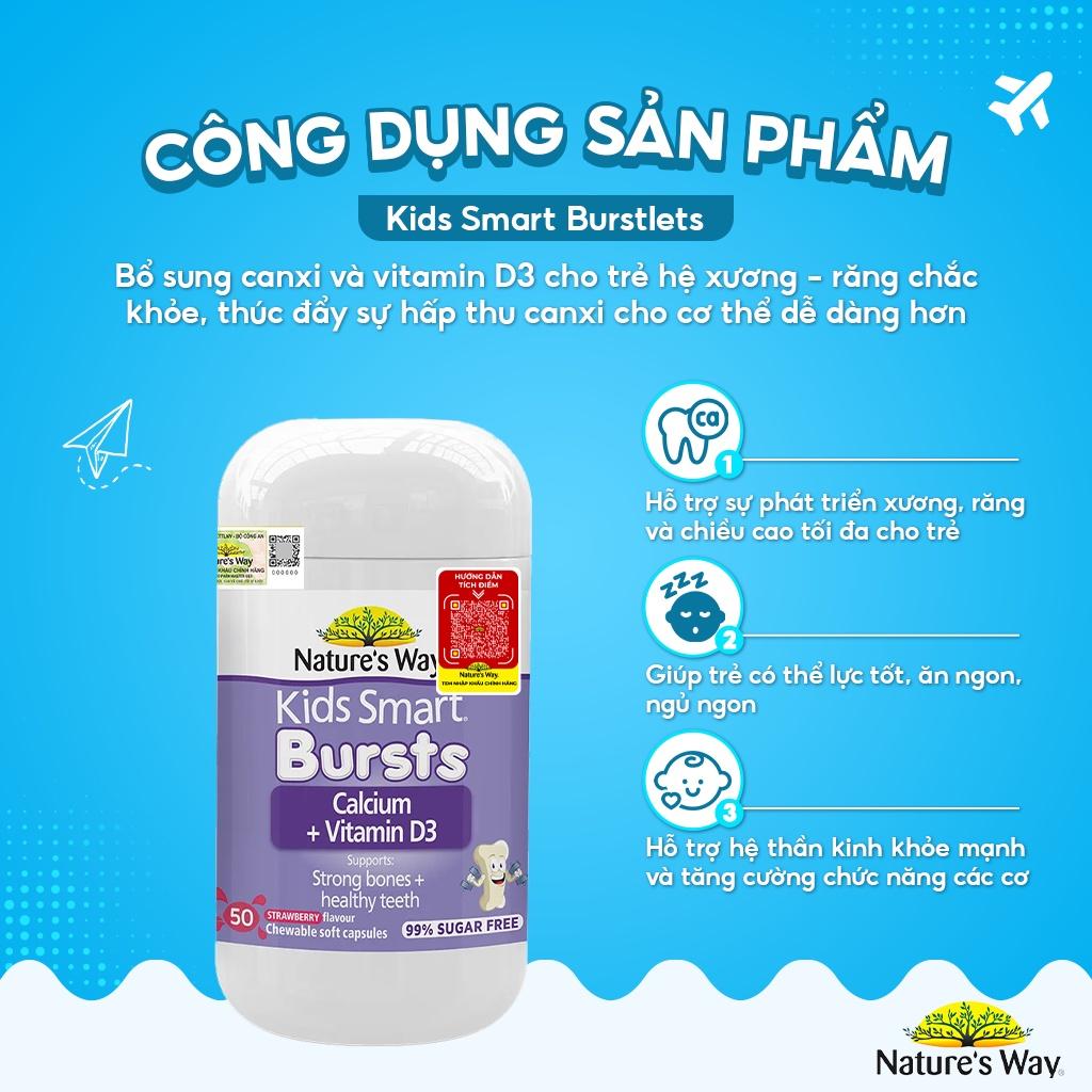 Bộ 3 Thông Minh, Khỏe Mạnh Và Bứt Phá Chiều Cao Vượt Trội NATURE'S WAY Cho Bé Từ 2 Tuổi