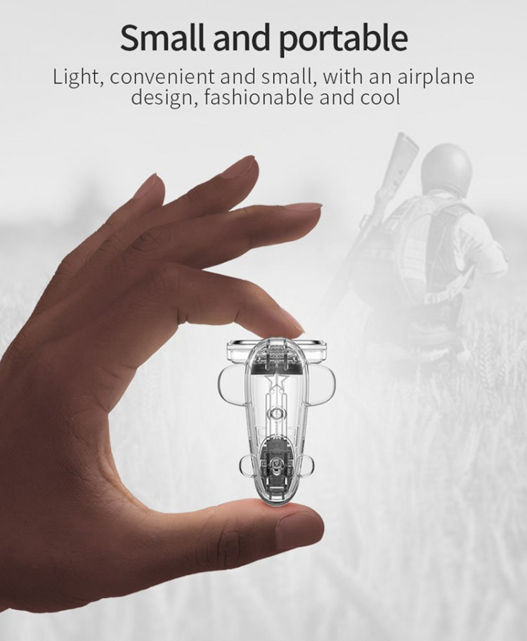 Nút bắn chơi game cho iPad Baseus 2 PC chơi PUBG, Rules of Survival