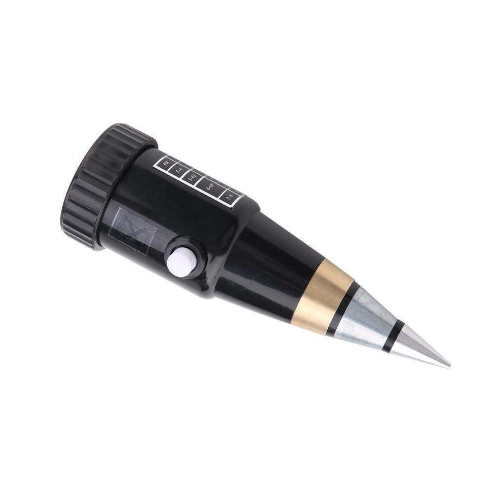 Máy đo độ pH của mặt đất, 3 ~ 8 pH Máy kiểm tra độ ẩm điện tử di động, điện cực kim loại không thấm nước, cho vườn/trang trại/bên trong/bên ngoài