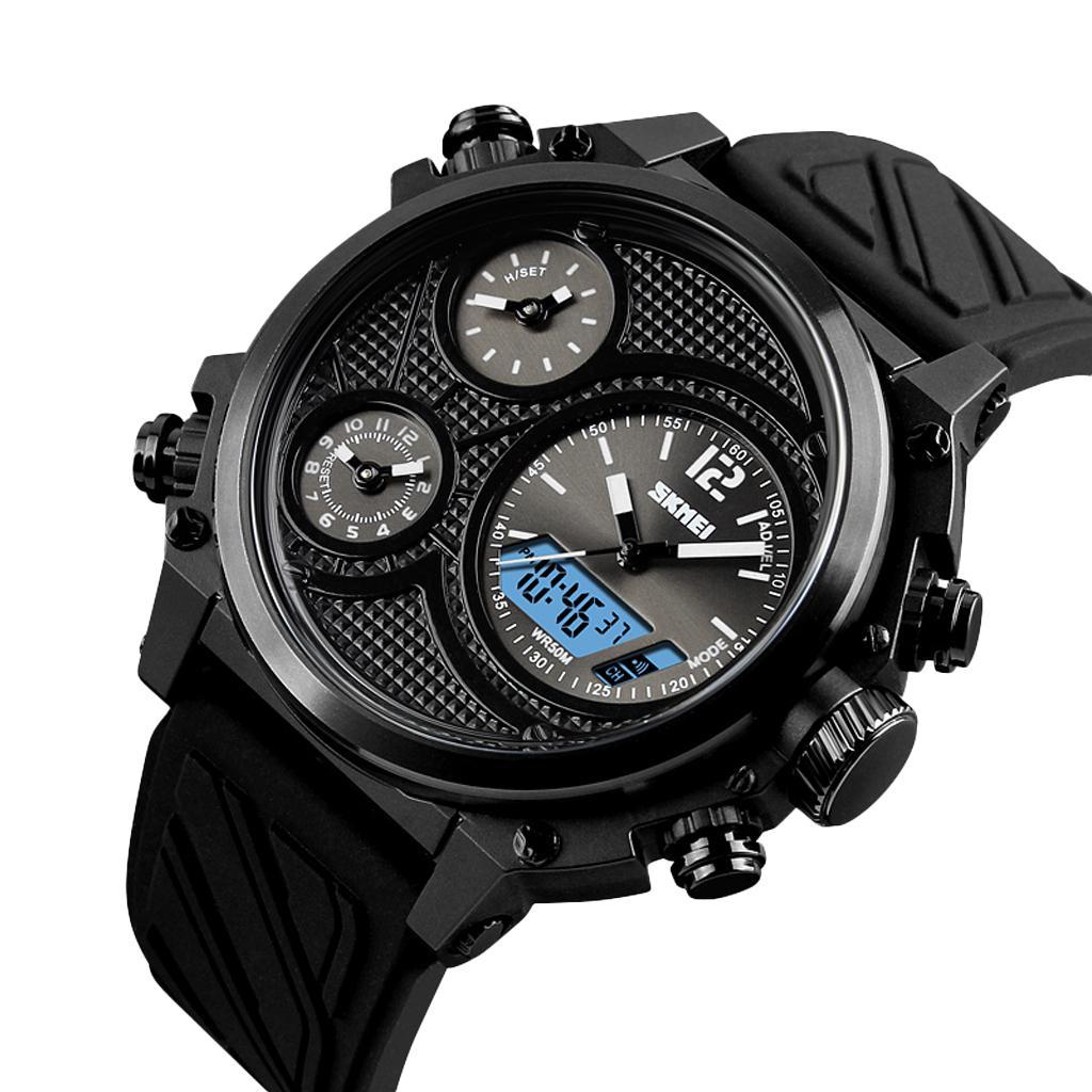 Multifunction 5 Timezone  Teens  Digital Watch