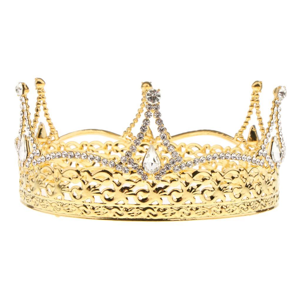 Bridal Crystal Rhinestone Tiara Crowns Wedding Lady Hair Accessories