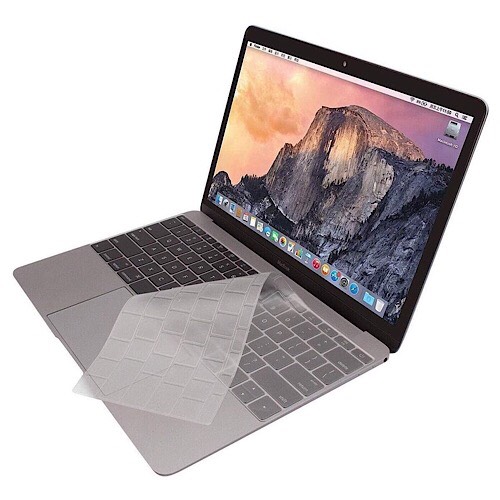 Miếng phủ bàn phím bảo vệ cho MacBook 12 inch hiệu JCPAL FitSkin Tpu - hàng nhập khẩu