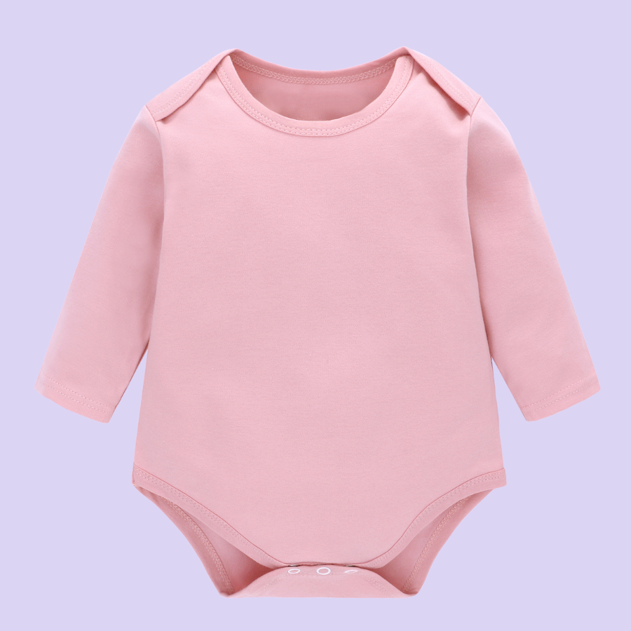 Jumpsuit / Bodysuit Ngắn Tay Dài Miraclebaby Chất Liệu 100% Cotton Cho Bé Trai, Bé Gái từ 0-12 tháng