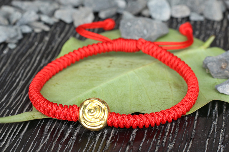 Vòng Tay Charm Hoa Bạc Bọc Vàng Ngọc Quý Gemstones GA149