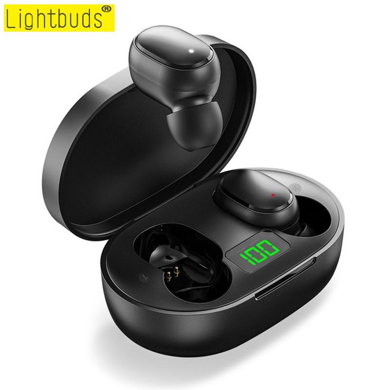 Nóng TWS Không Dây Hearphones Bluetooth Loại Bỏ Tiếng Ồn Tai Nghe Có Mic Thoại Rảnh Tay Màn Hình Hiển Thị Led Tai Nghe Nhét Tai Xiaomi Redmi