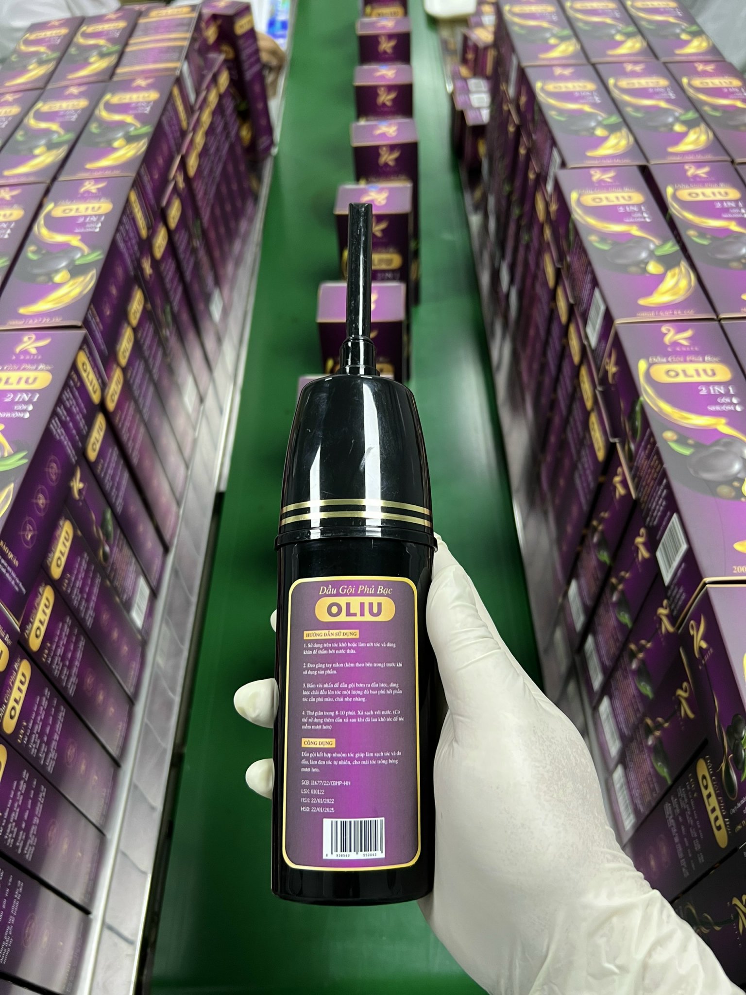Dầu Gội Phủ Bạc OLIU