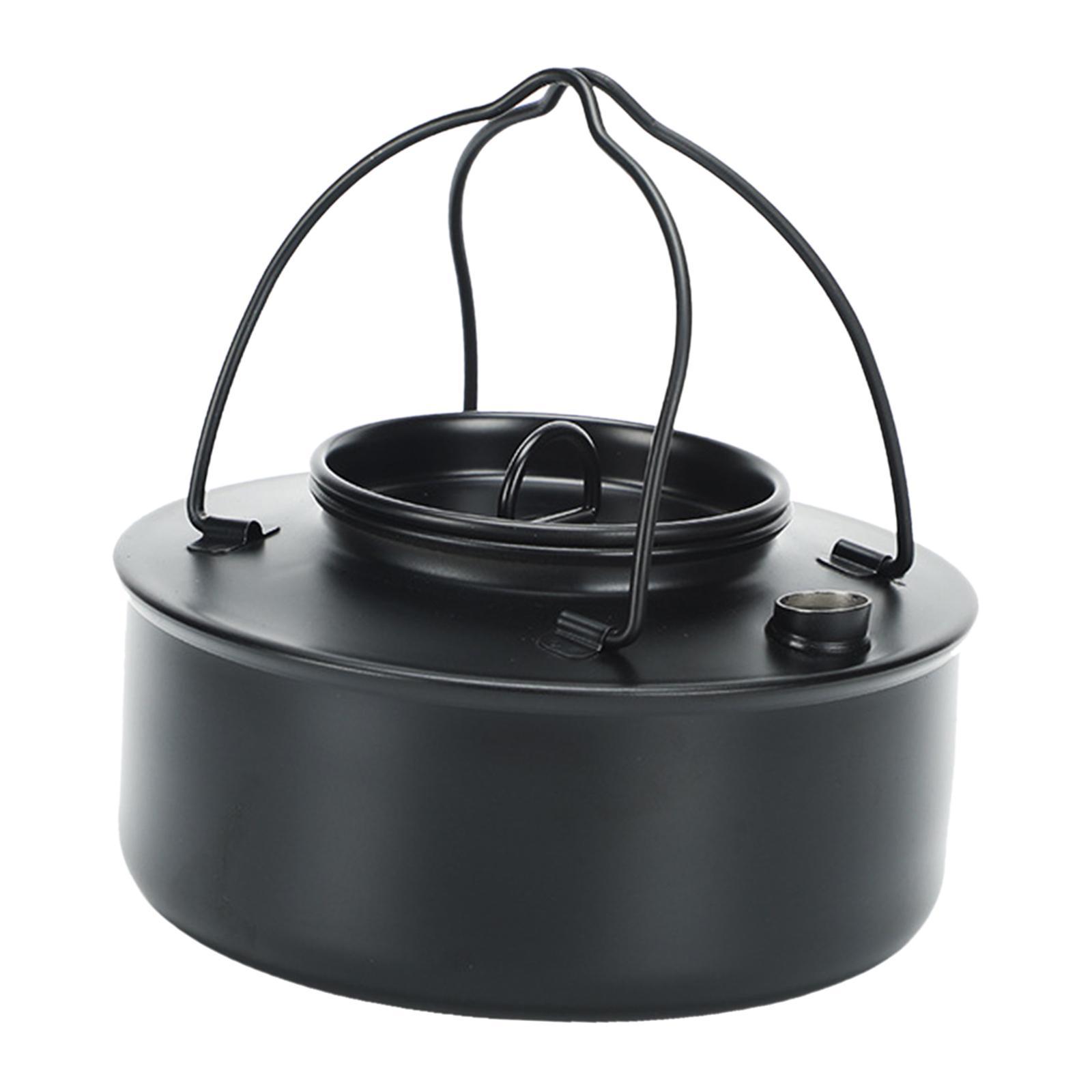 Outdoor Tea Coffee Pot Teapot Camping Kettle for Hiking Barbecue Backpacking