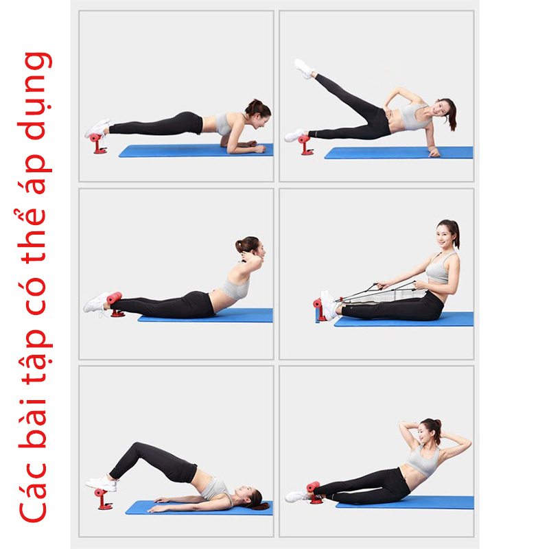 Combo 3 Sản Phẩm Tập Yoga - YOGA QG: 1 Thảm Tập Yoga 2 Lớp 6mm + 1 Con Lăn Massage Tập Yoga 33cm x 14cm + 1 Dụng Cụ Tập Bụng Chữ T
