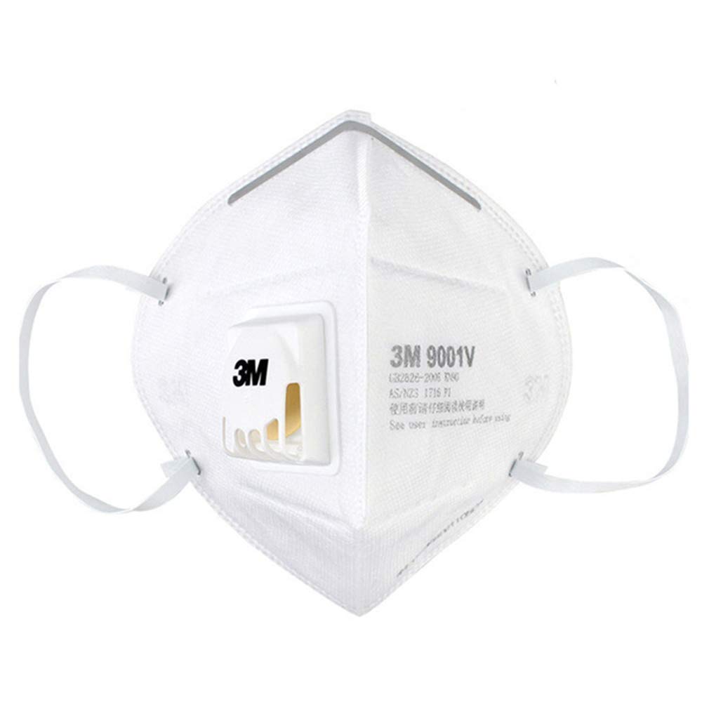 Khẩu trang chống bụi và kháng khuẩn có van thở chống mờ kính 3M 9001V