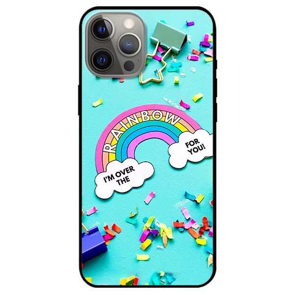 Ốp lưng dành cho Iphone 11 - 11 Pro - 11 Pro Max mẫu Mưa Cầu Vòng
