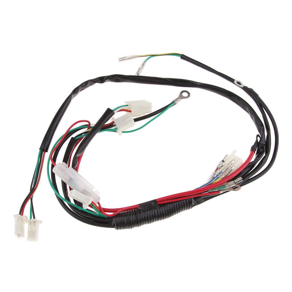 Electric Start Wiring Harness Loom 50cc 110cc 125cc QUAD DIRT