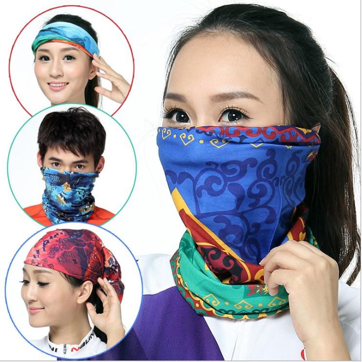 KHĂN TURBAN KHĂN TUB KHĂN ĐA NĂNG ĐA SẮC GIÀNH RIÊNG CHO PHƯỢT THỦ DỄ THƯƠNG VÀ THỜI TRANG Ạ