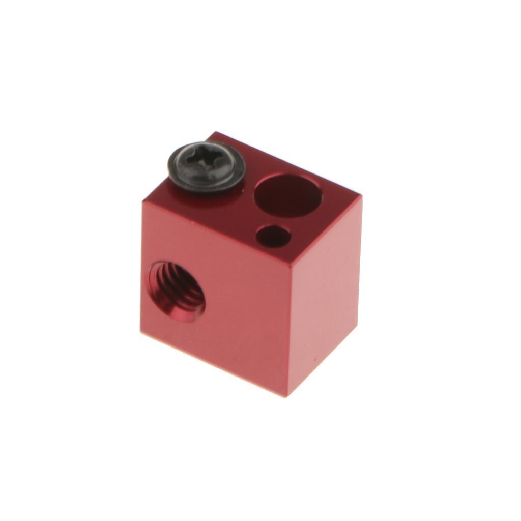 Aluminum-Alloy Heater Hot end Heat Heating Block for M6 3D Printer Extruder