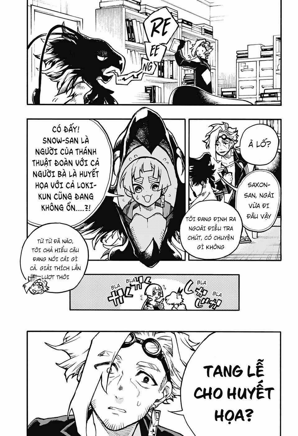 những bức họa quái dị của phù thủy chapter 14 15