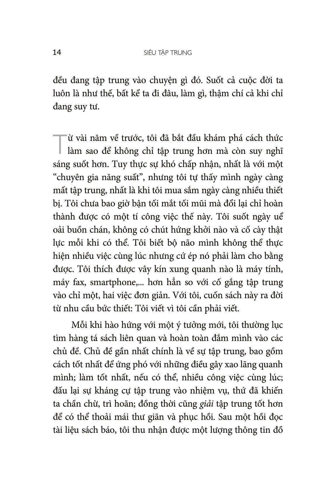 Siêu Tập Trung - Tăng Hiệu Quả Trong Một Thế Giới Đa Đoan