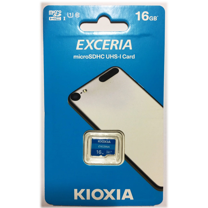 Thẻ nhớ MicroSD Kioxia 16GB Class 10 - Hàng Nhập Khẩu