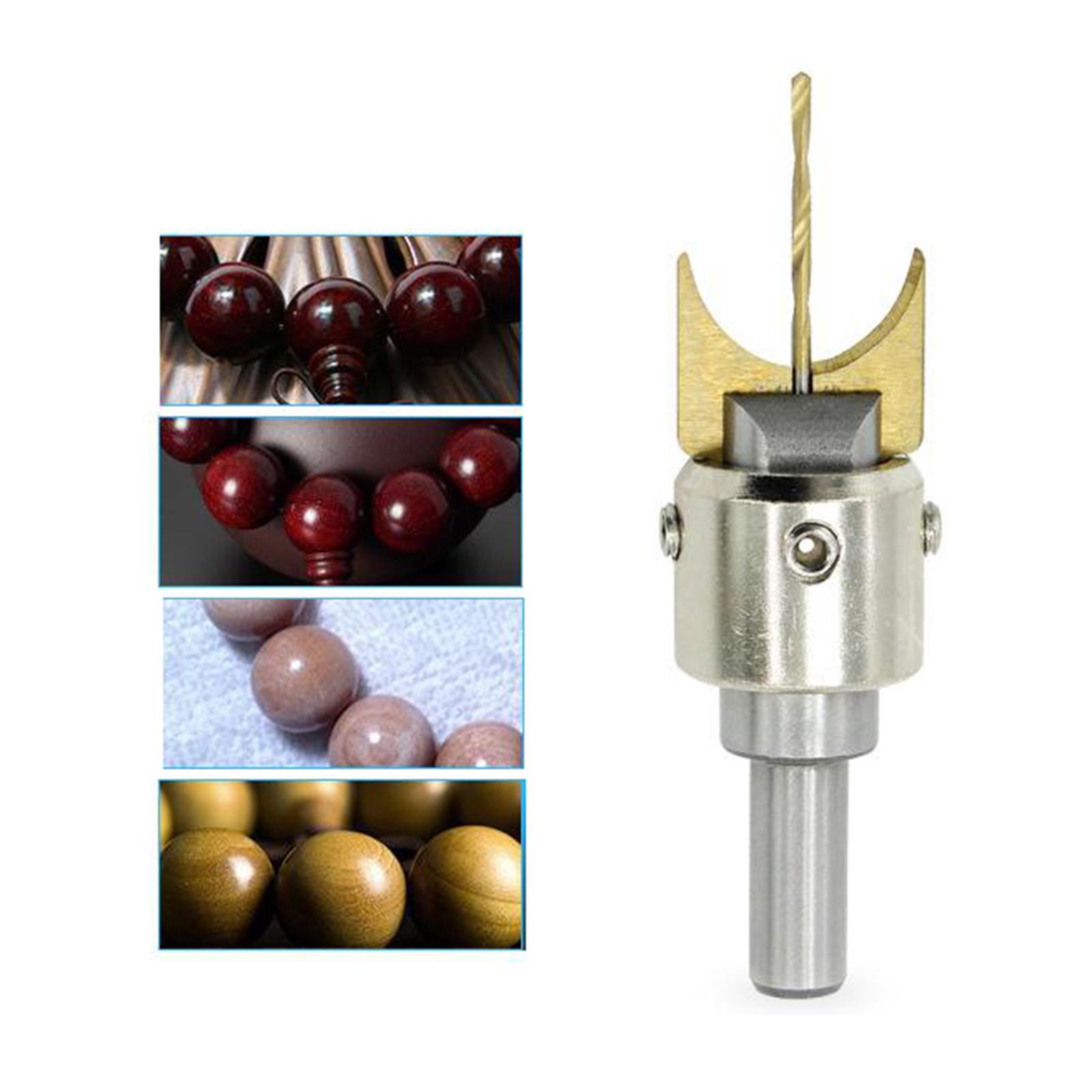 Wood Beads Maker Buddha Beads Drill Bit Milling Cutter Set