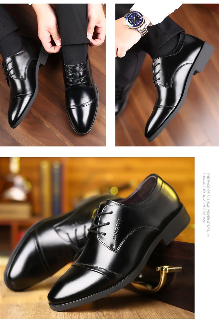 Giày da thật nam giày da nam cao cấp giày nam công sở sang trọng, phong cách thời trang giày da cao cấp giày nam mẫu mới mã 8867-A
