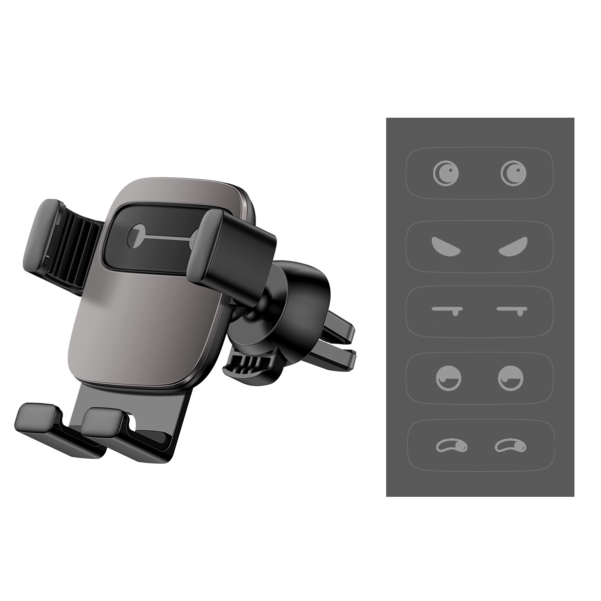 Giá đỡ điện thoại trên xe hơi Baseus Cube Gravity Vehicle