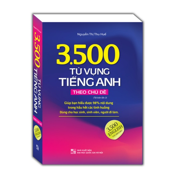 3500 từ vựng tiếng Anh theo chủ đề (bản màu)