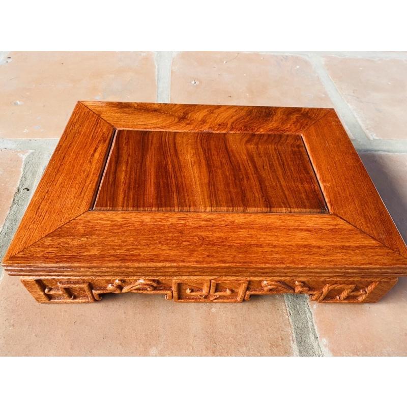 Bàn trà, bàn osin gỗ hương kích thước 35x50cm