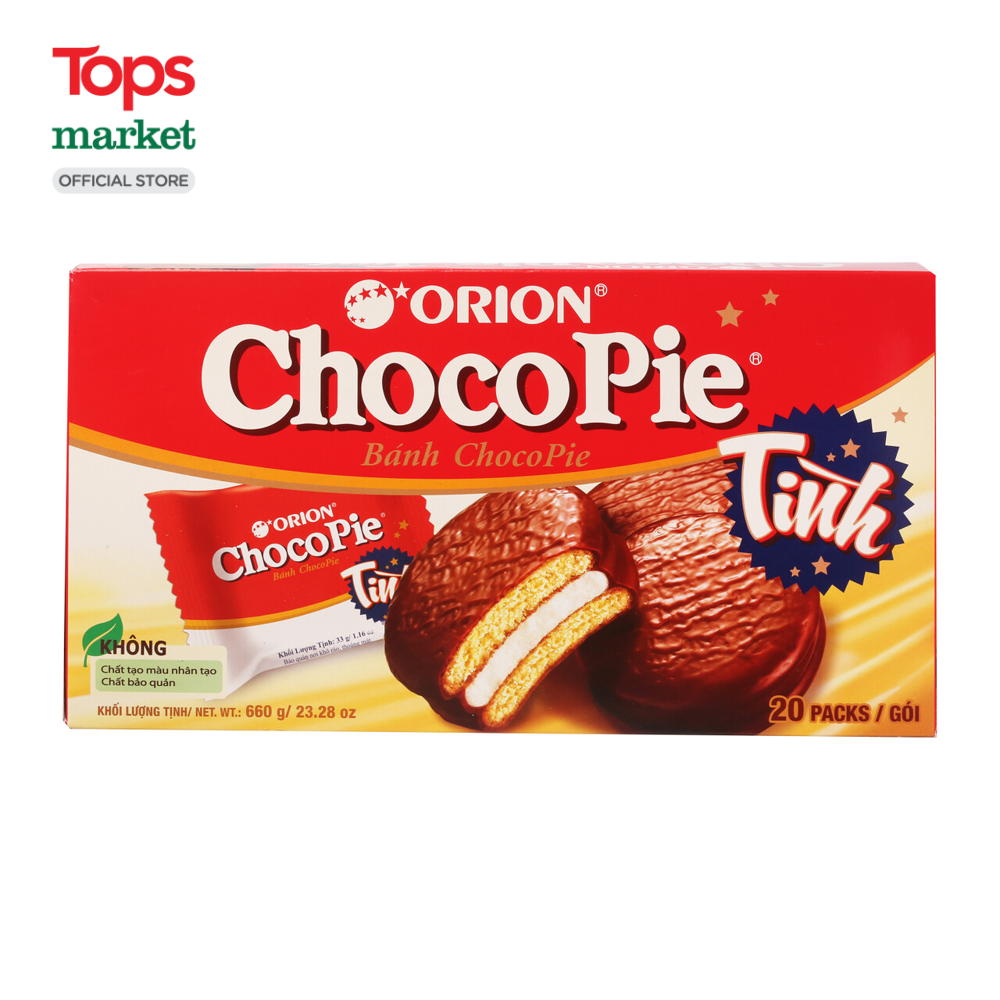 Bánh Chocopie Orion 660g Hộp 20 gói