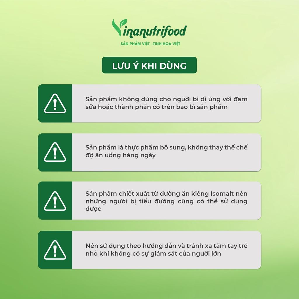 Kẹo Hồng Sâm Yến Sào Vinanutrifood, Được làm từ hồng sâm cao cấp, Lọ 30 viên