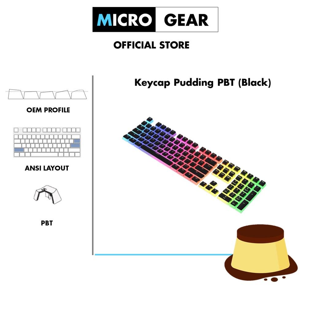 Bộ Keycap Pudding PBT Xuyên Led (Chất liệu PBT /OEMProfile/ ANSI Layout )