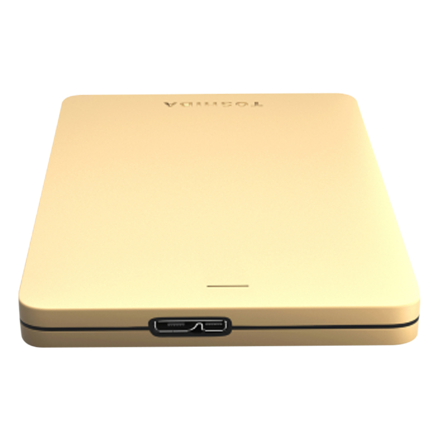 Ổ Cứng Di Động Toshiba Canvio Alumy Portable Hard Drive 2TB - Hàng Chính Hãng