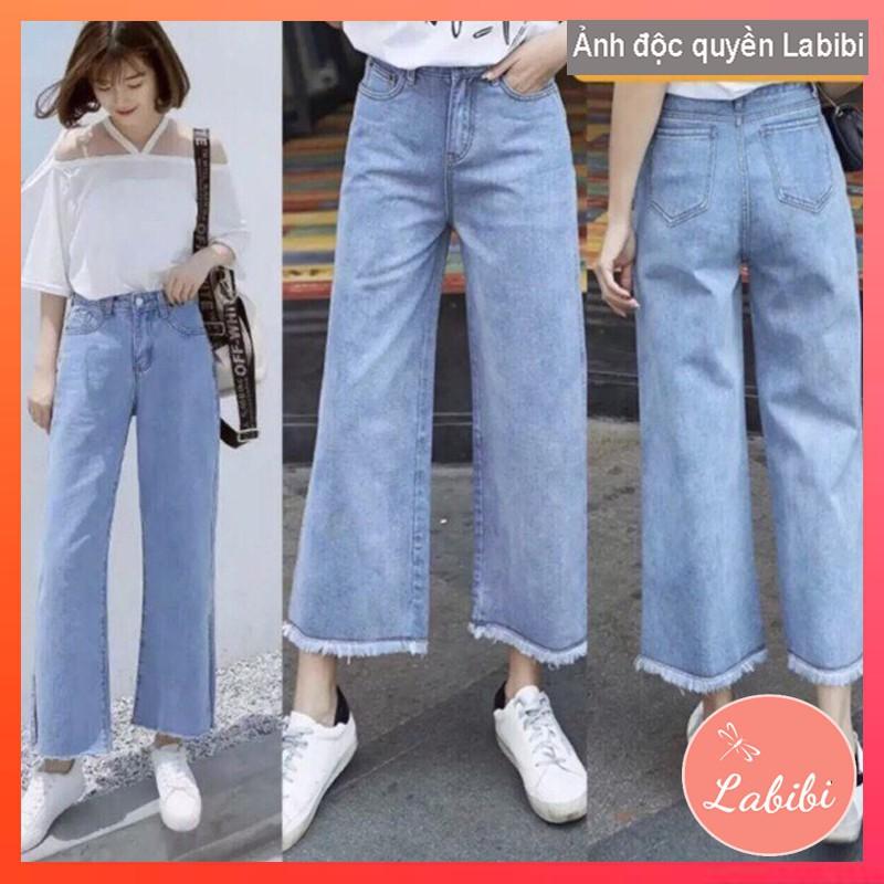Quần Jean Nữ Ống Rộng - Quần Jean Nữ Suông Kitty30