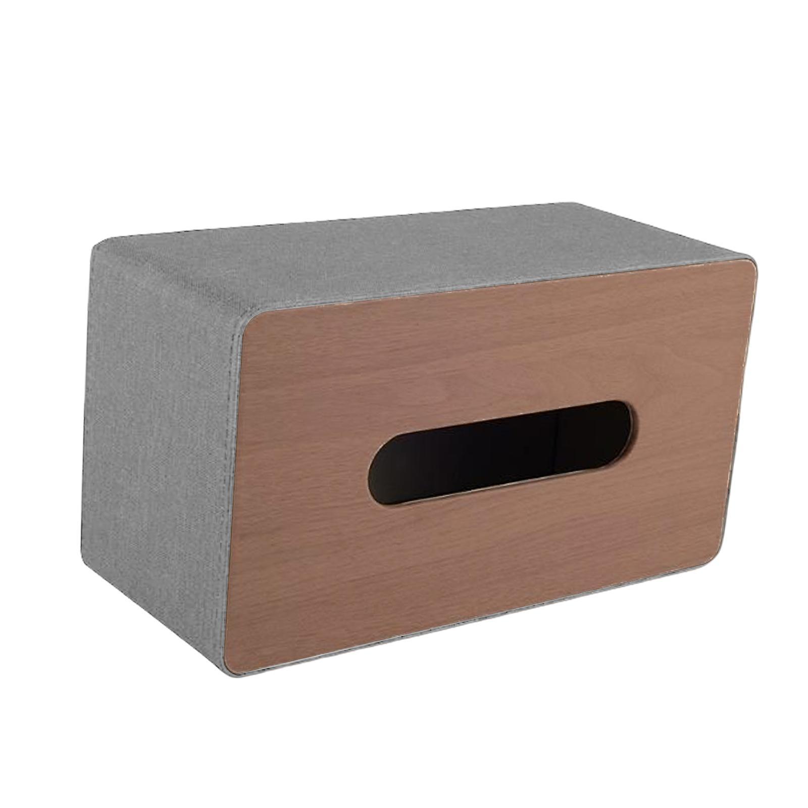 PU Leather Tissue Box Cover Hotel Home Paper Towel Bag Decorative Container