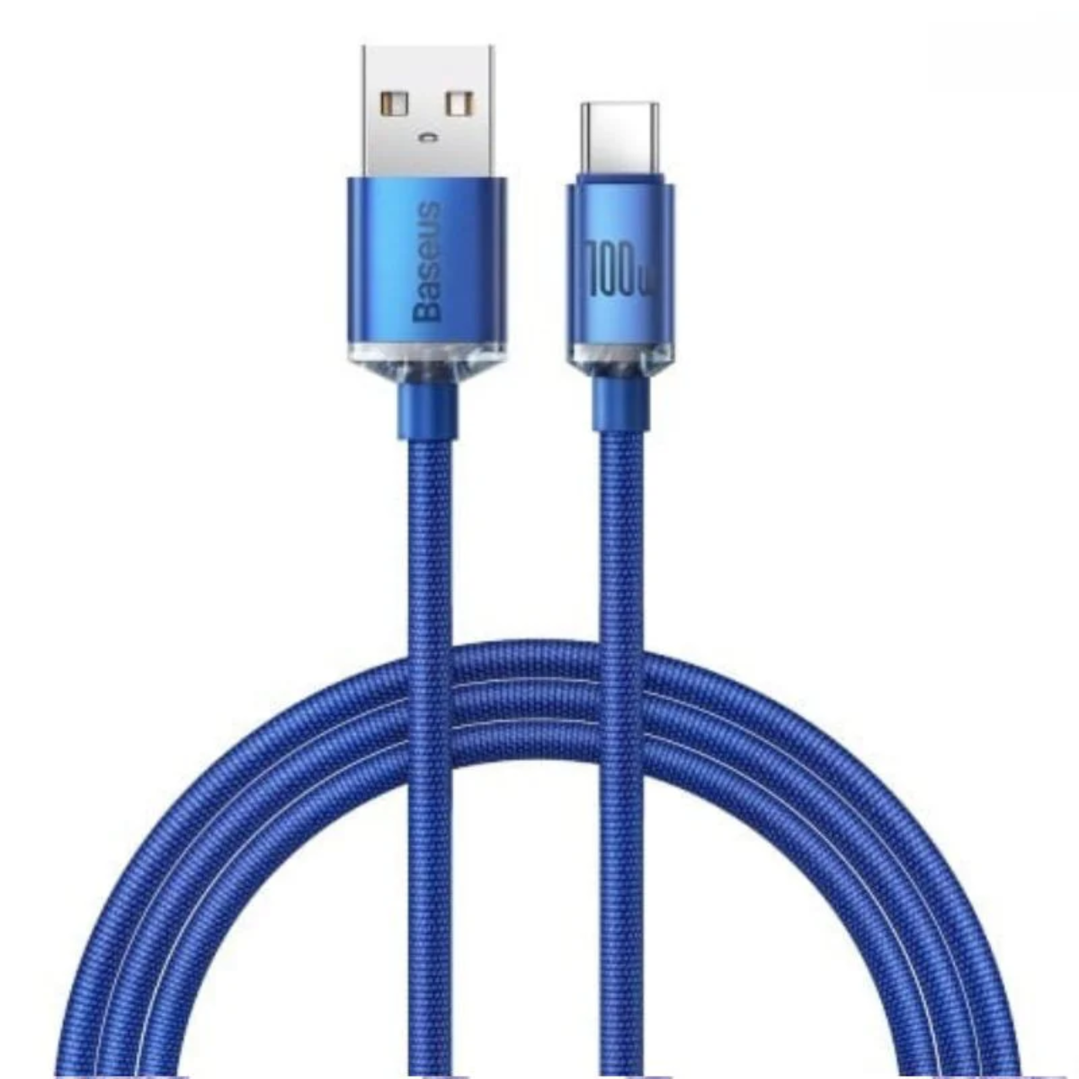 Cáp Sạc Siêu Nhanh Baseus Crystal Shine Series USB to Type-C 100W CAJY -Hàng chính hãng