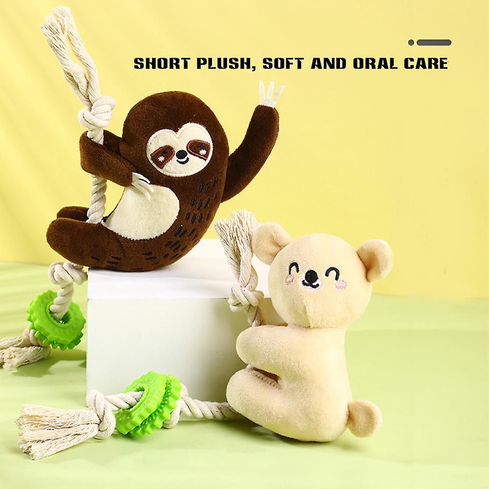 Chó Squeaky Chew Đồ chơi với dây thừng Tương tác Tương tác Tương tác Đồ chơi đồ chơi cho chó
