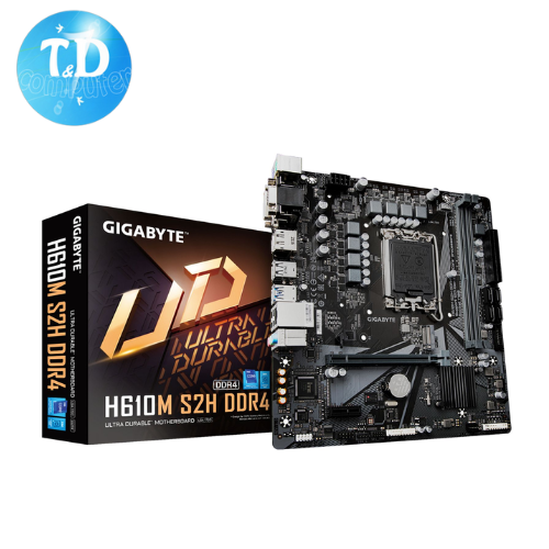 Mainboard Gigabyte H610M S2H socket 1700 - Hàng chính hãng Viễn Sơn phân phối