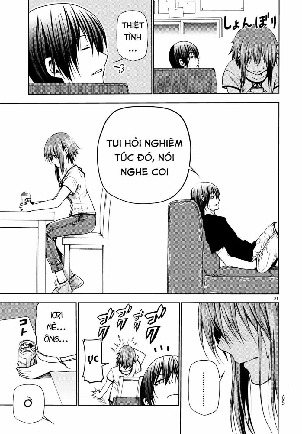 cô gái thích lặn - grand blue chapter 45 21