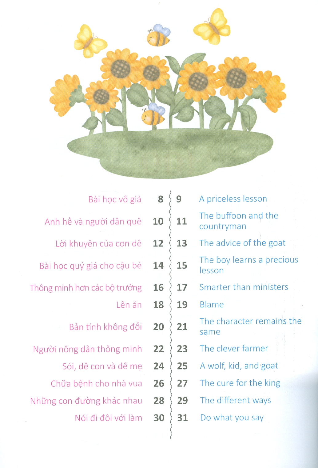 100 TRUYỆN NGỤ NGÔN SONG NGỮ ANH - VIỆT HAY NHẤT