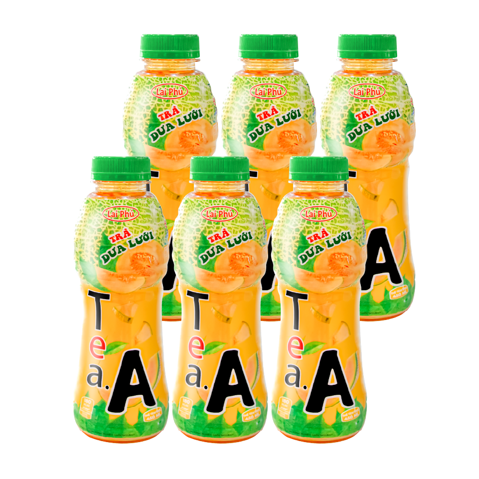 Trà Dưa Lưới Tea.A Chai 450ml - Lốc 6 Chai