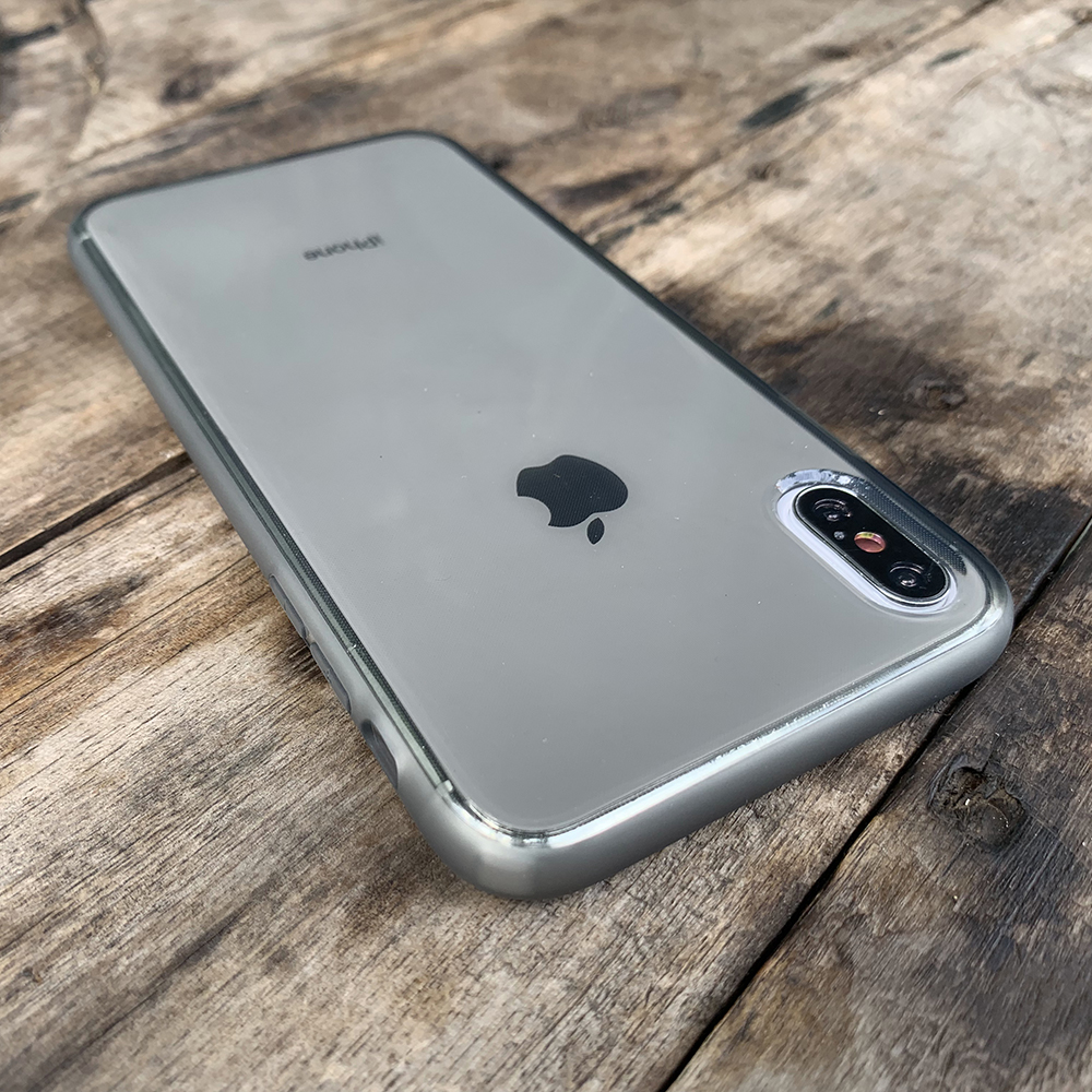 Ốp lưng dẻo cao cấp dành cho iPhone X / iPhone XS - Màu đen mờ