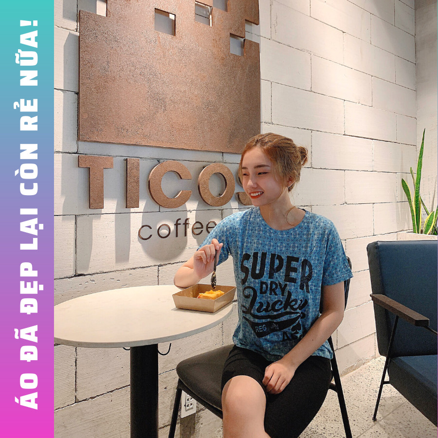 Áo thun nữ  freesize   chất liệu thun cotton 100%  ÁO ĐẸP - GIÁ RẺ - HÌNH CHỤP THẬT . CÓ THỂ LÀM ÁO CẶP BẠN THÂN NỮ