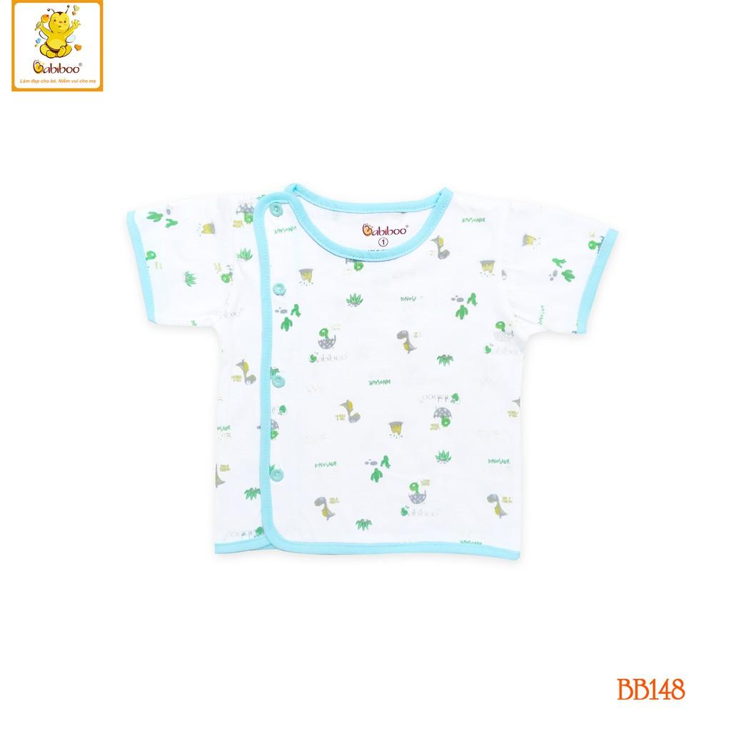 Áo sơ sinh Bác sĩ tay ngắn in hình cute 100% cotton - B148