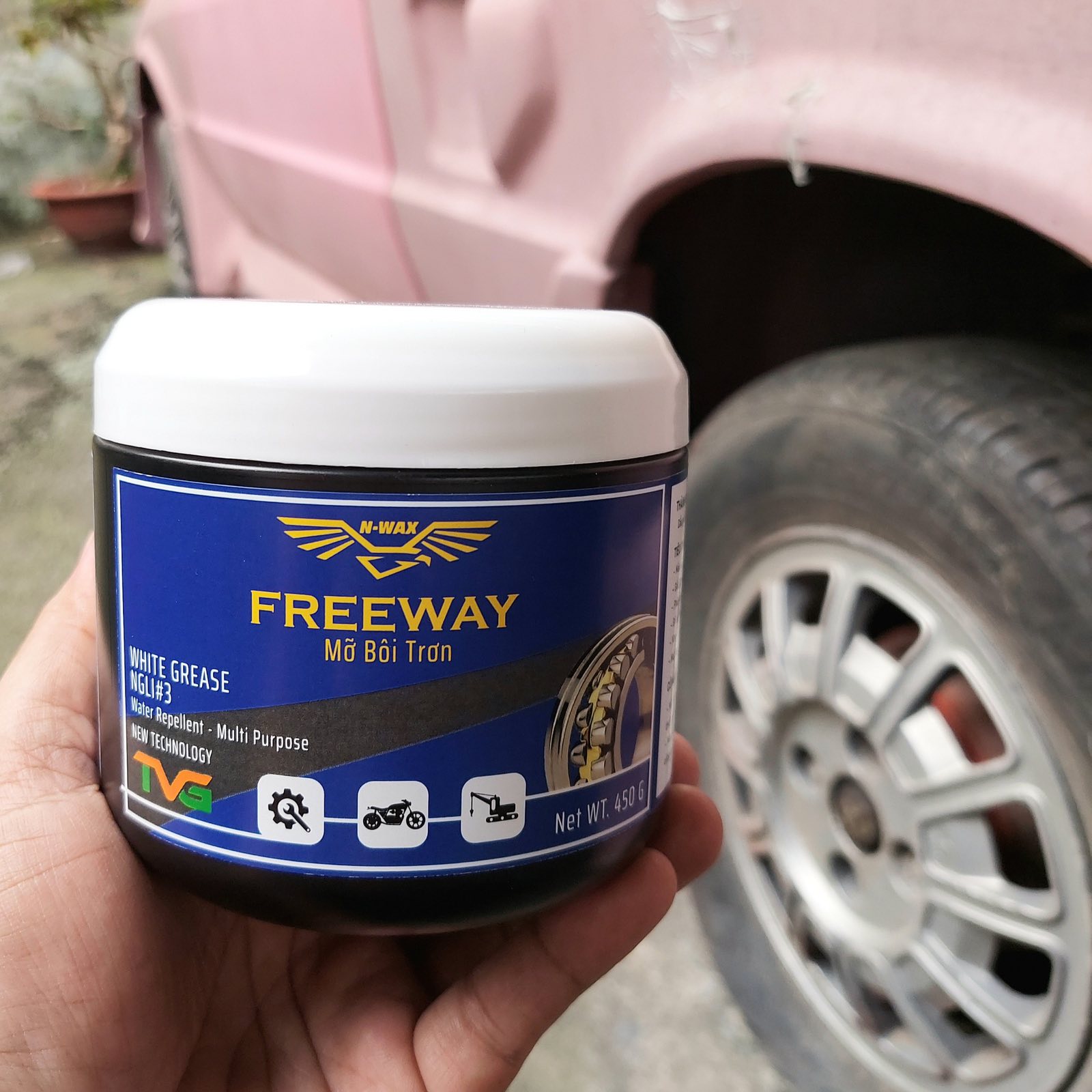 FREEWAY WHITE GREASE NGLI#3 450 GRAM