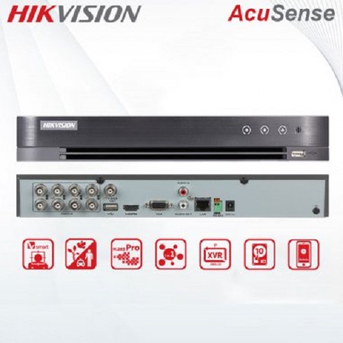 Đầu Ghi Thông Minh 8 Kênh HDTVI AcuSense HIKVISION IDS-7208HQHI-M1/S - Hàng chính hãng