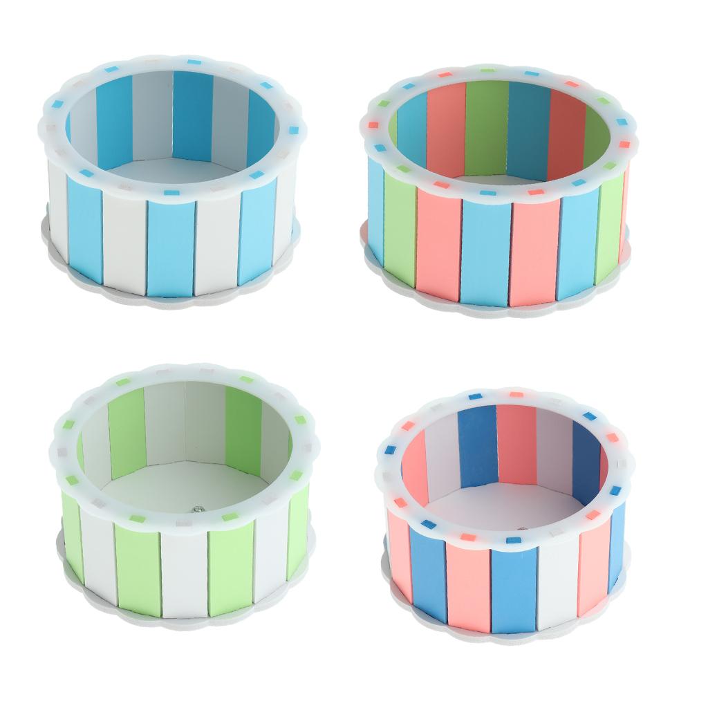 Hamster Running Wheel Toy Exercise Running Toy for Small Animal Colorful