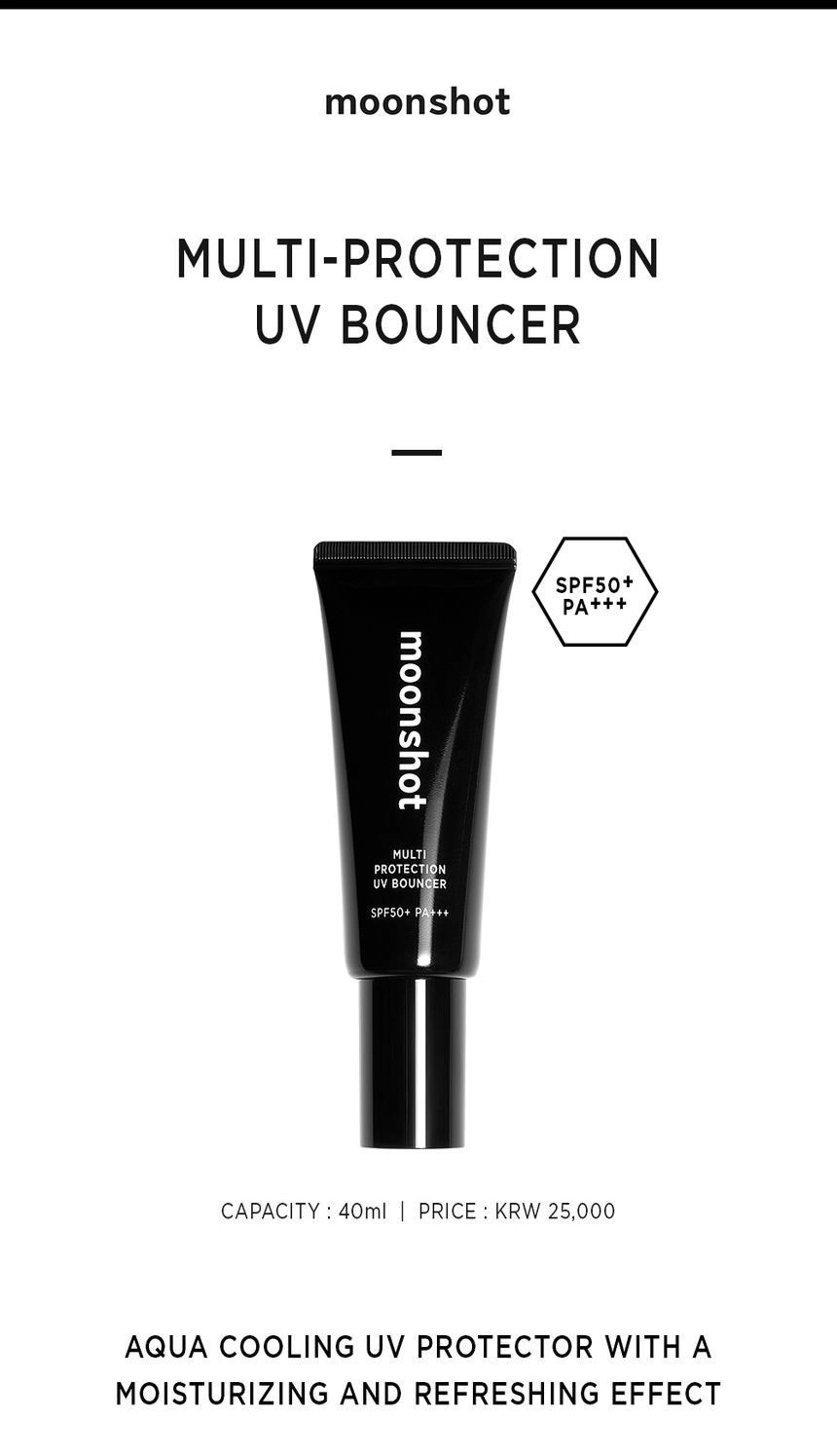 Kem Chống Nắng Moonshot Multi Protection Uv Bouncer SPF50+ PA+++ 40ml