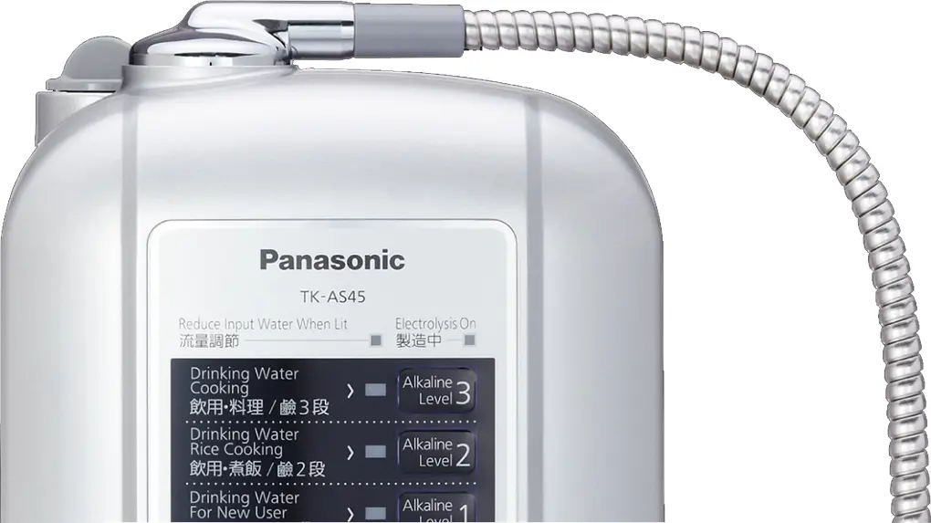 Máy lọc nước ion kiềm Panasonic TK-AS45 3 tấm điện cực - Hàng chính hãng