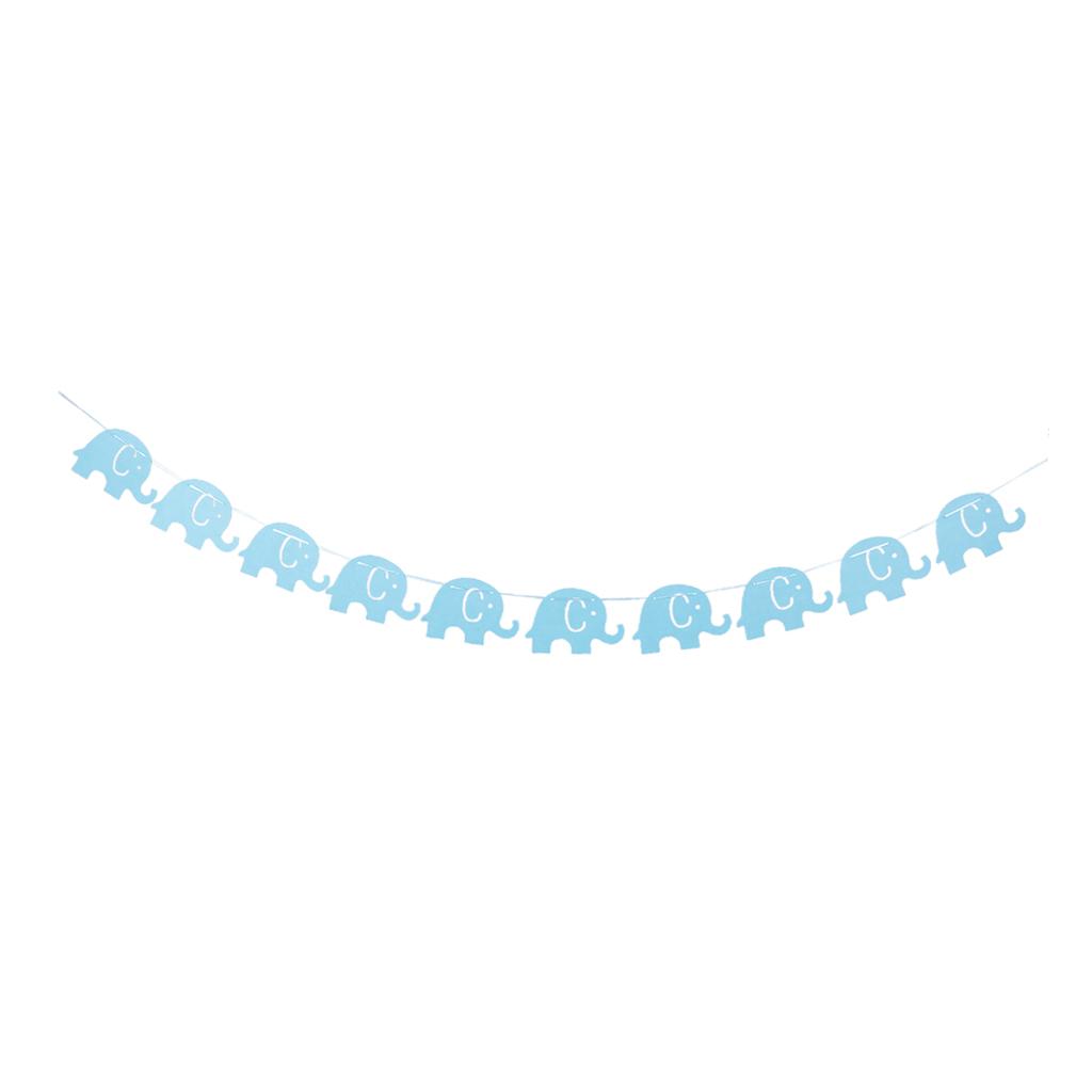 10 Pieces Kids Baby Shower Girl Boy Bunting Garland Hanging Banner Flags CHRISTENING PARTY