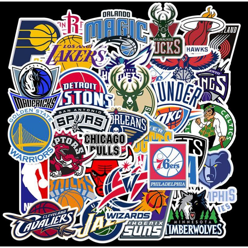 Sticker dán cao cấp ĐỘI BÓNG RỔ Cực COOL ms#58