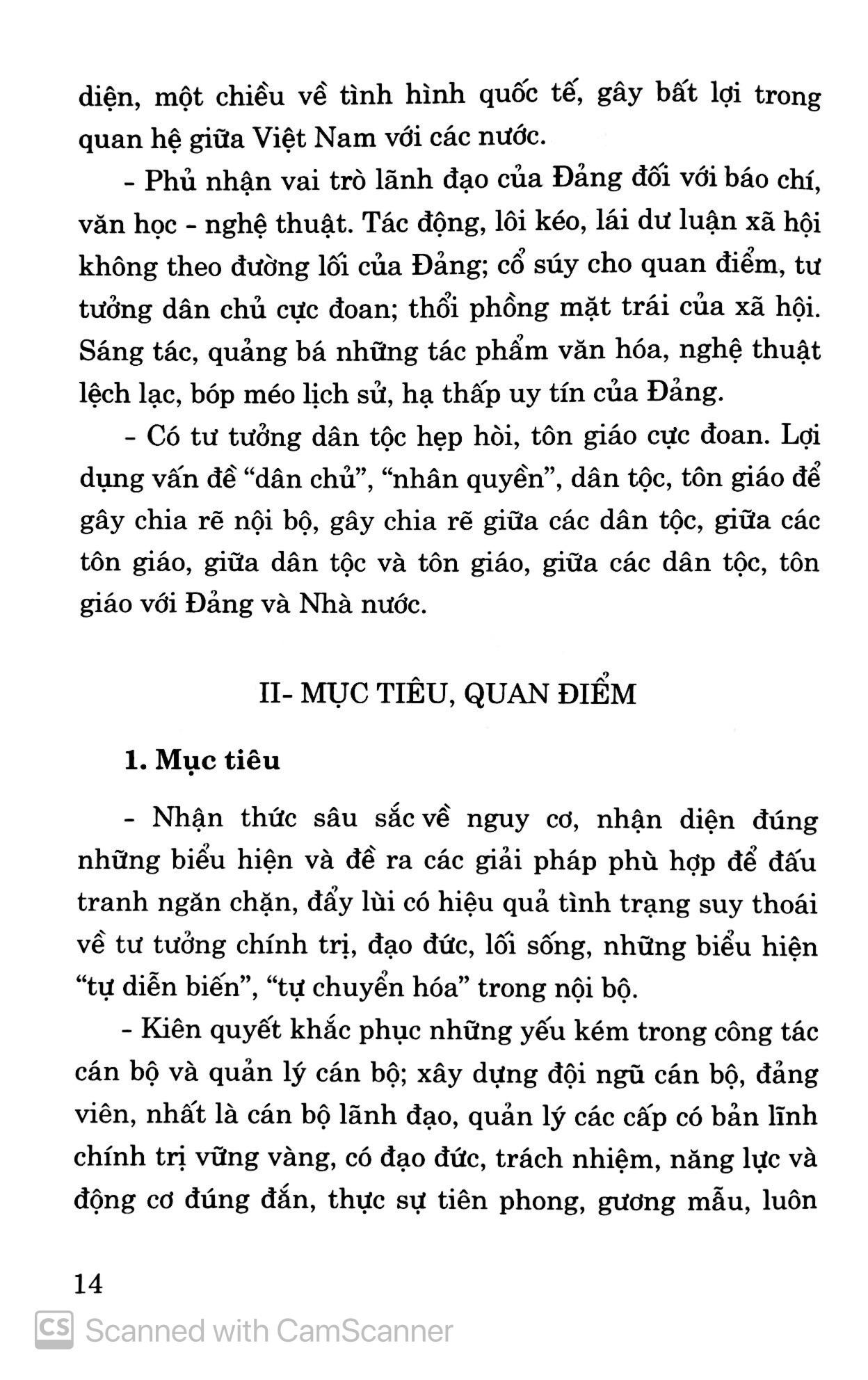 Những Nội Dung Cơ Bản Và Mới Trong Các Nghị Quyết Của Ban Chấp Hành Trung Ương Đảng, Bộ Chính Trị Khóa Xii