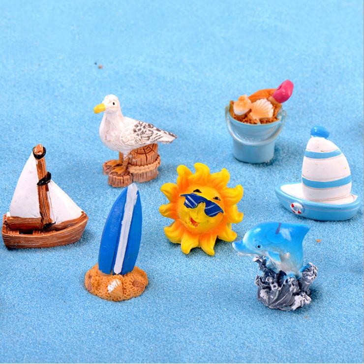 Chuyên Charm * Các mẫu charm chủ đề Biển cho các bạn trang trí tiểu cảnh, terrarium, DIY